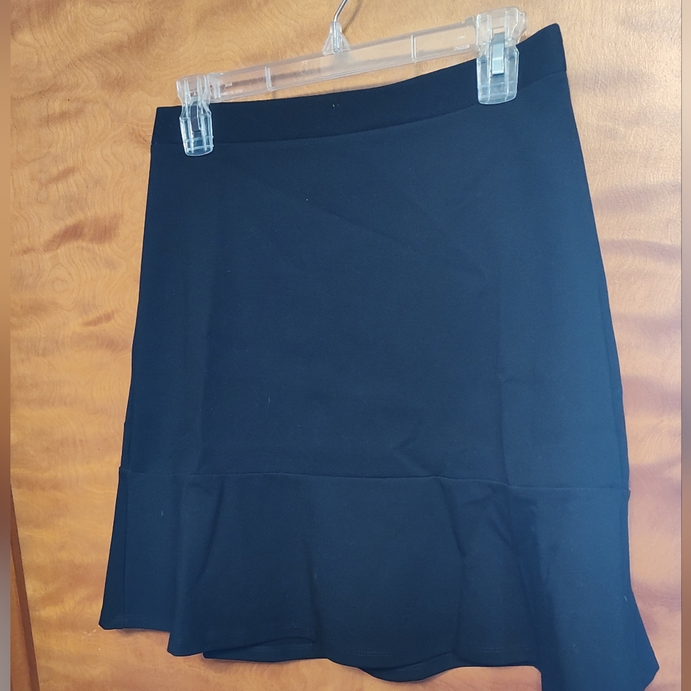 LOFT Black A-Line Skirt Size Small